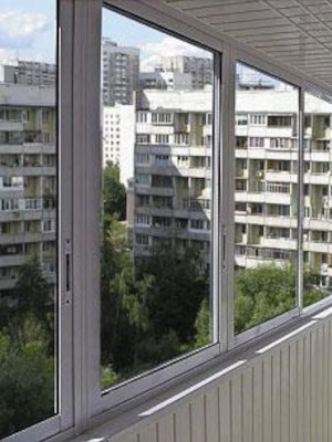 Алюминиевое остекление балконов